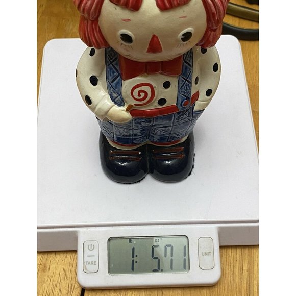 Raggedy Andy Bookend Solid Fitz & Floyd 1972 - Picture 4 of 5